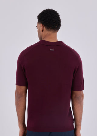 Men's Polo Purple Fig