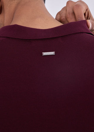 Men's Polo Purple Fig
