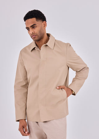 Men's Trench Jacket Beige