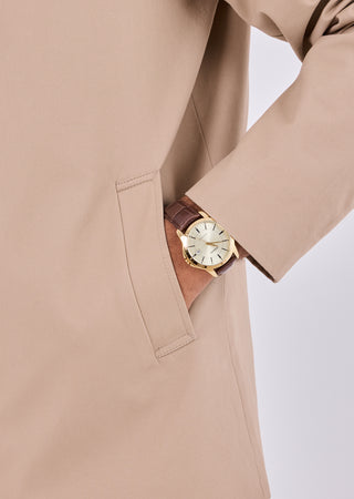 Men's Trench Jacket Beige