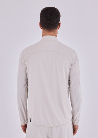 Men's Zip Through Jacket Stone