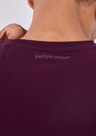 Men's Tee Purple Fig