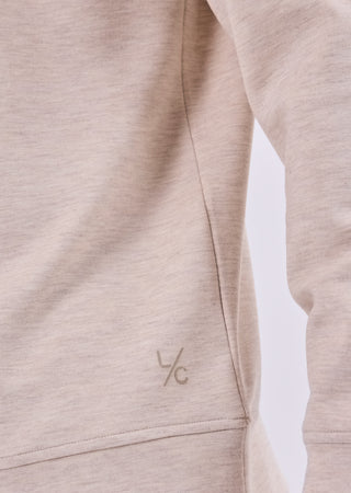 Men's Half-Zip Sweat Oatmeal Heather