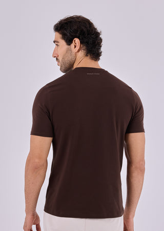 Men's Tee Dark Cocoa