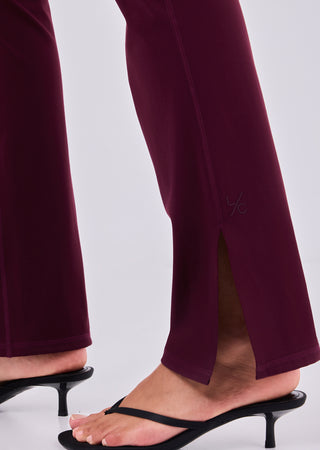 Women's Sculpt Flare Pant Purple Fig