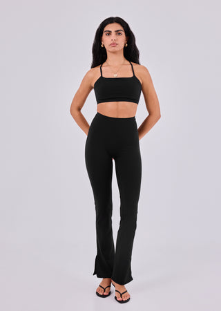 Women's Strap Back Bra Black