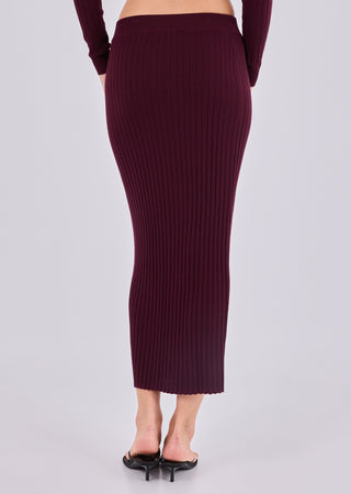 Women's Tube Skirt Purple Fig