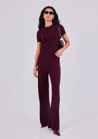 Women's Pant Purple Fig