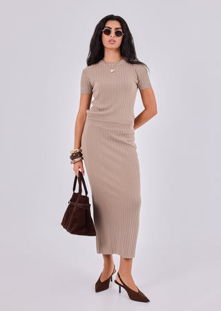 Women's Tee Beige