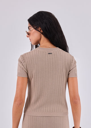 Women's Tee Beige