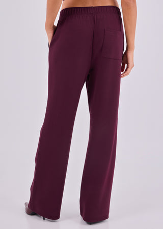 Women's Straight Leg Pant Purple Fig