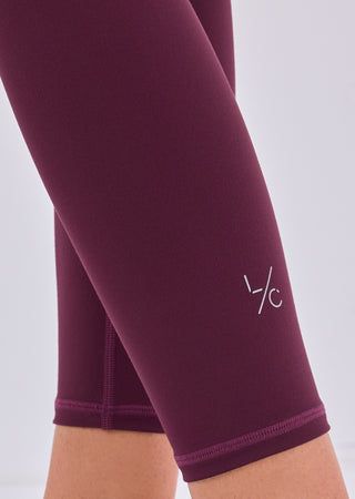 Women's 7/8 Legging Purple Fig