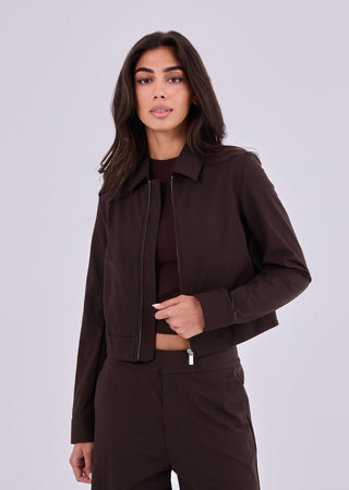 Women's Jacket Dark Cocoa