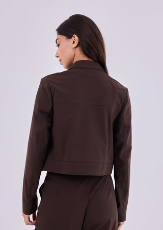 Women's Jacket Dark Cocoa