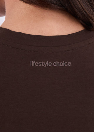Women's Classic Tee Dark Cocoa