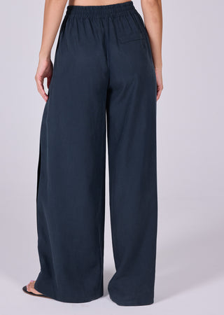 LC Trousers Women's Relaxed Pants Dark Navy