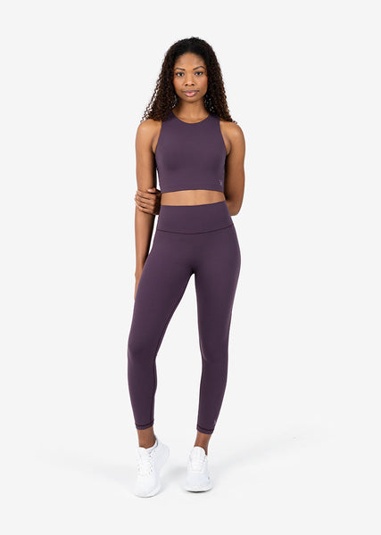 Solid Mulberry Leggings - Twisted Spur Boutique OUTLET
