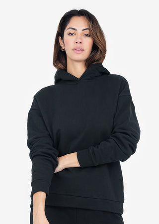 L'COUTURE Hoodies & Sweatshirts Life Lounge Oversized Hoodie Black