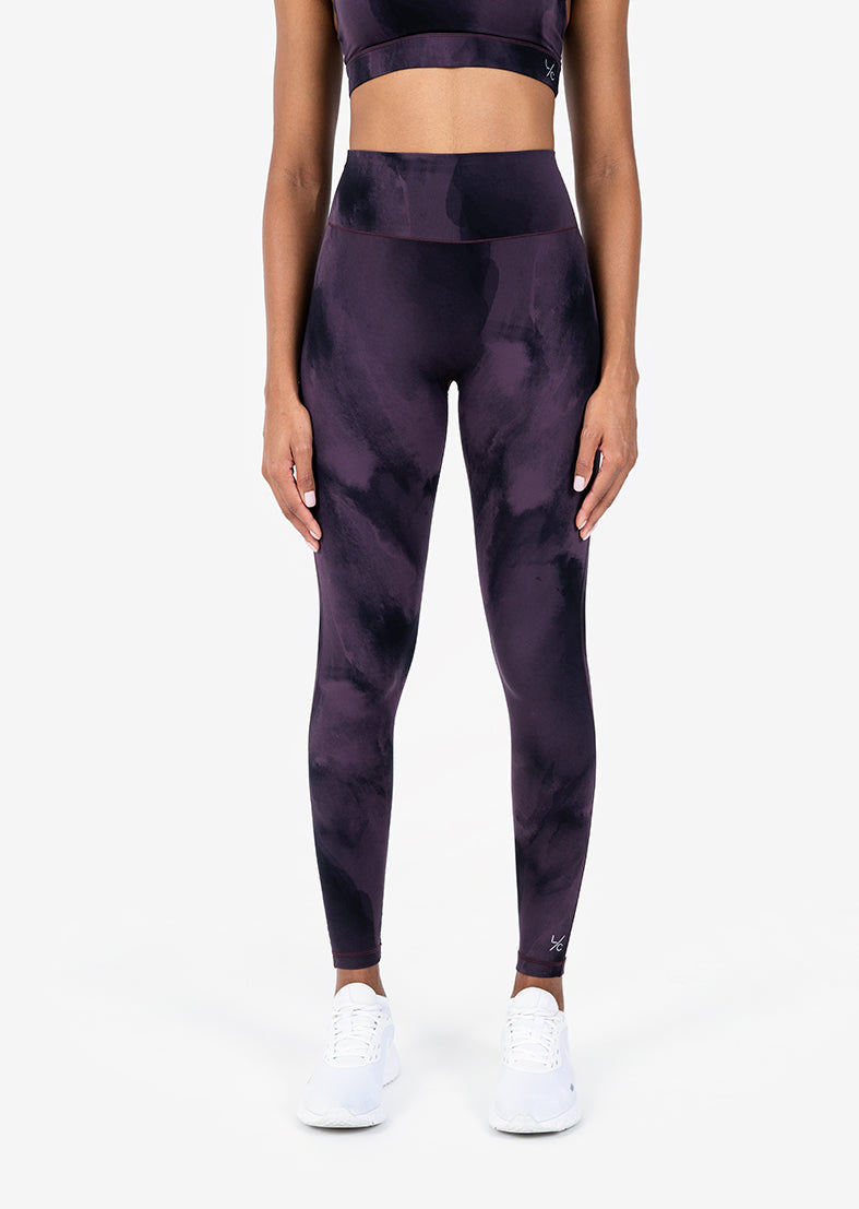 Life Active Marble High Waist Legging Mulberry – LC