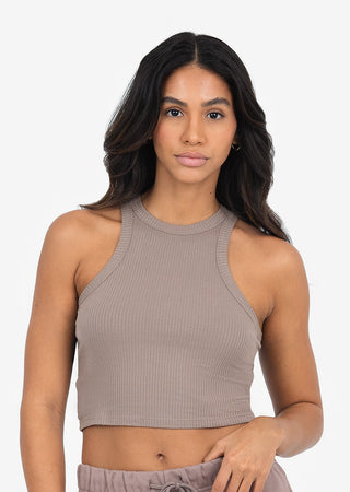 L'COUTURE Tees & Tanks Life Lounge Tank Praline