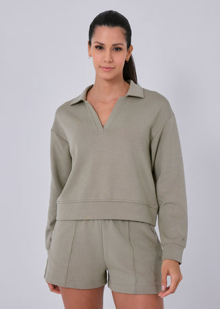 LC All-Around Lounge Collar Sweater Abby Stone