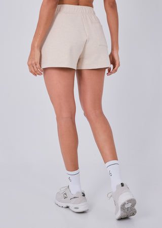LC All-Around Lounge Pintuck Short Oatmeal Heather