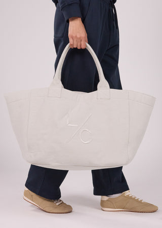 LC Bags Ecru / Regular LC Large Tote Bag Ecru