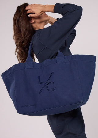 LC Bags Navy / Regular LC Large Tote Bag Navy