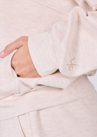 LC Bomber Jackets Women's Jacket Oatmeal Heather