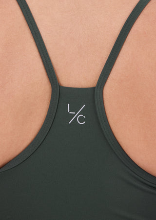 LC Cami Bras Women's Cami Bra Green Forest