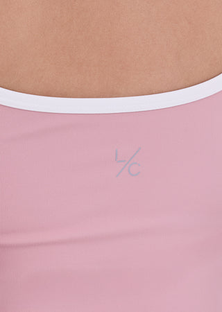 LC Cami Top Women's Contrast Cami Top Dusty Pink