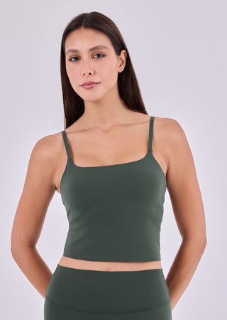LC Cami Tops Women's Cami Top Green Forest