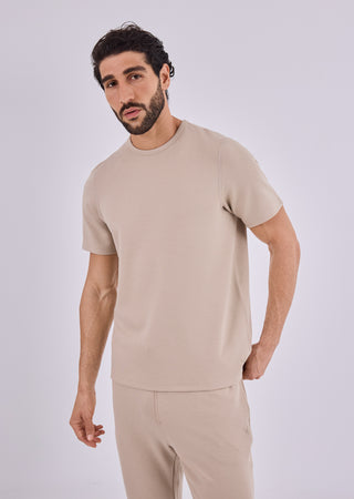 LC Classic Tee Men's All-Around Lounge Classic Tee Beige