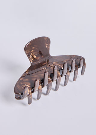 LC Claw Clips Brown / 0 Hair Claw Clip Brown Pearl