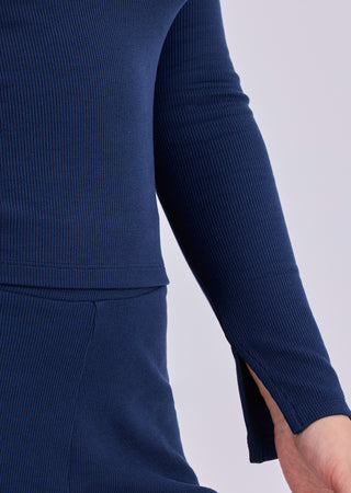 LC Collar Top Women's Airjet Collar Top  Dark Navy