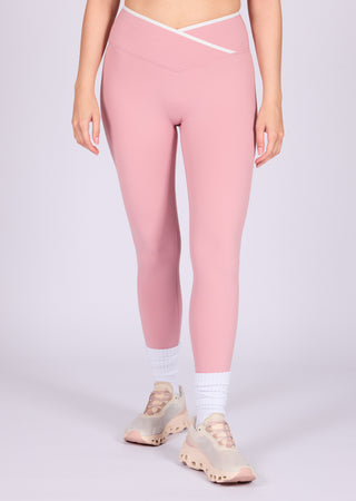 LC Contrast 7/8 Women's Contrast Legging 7/8 Dusty Pink