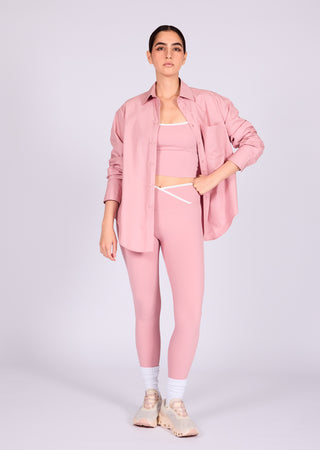 LC Contrast Cami Women's Contrast Cami Top Dusty Pink