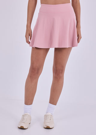 LC Contrast Skirt Women's Contrast Skirt Dusty Pink