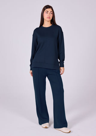LC Crew Neck Sweatshirt All-Around Lounge Crew Sweat Dark Navy