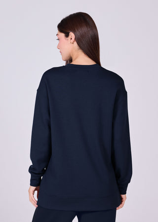 LC Crew Neck Sweatshirt All-Around Lounge Crew Sweat Dark Navy