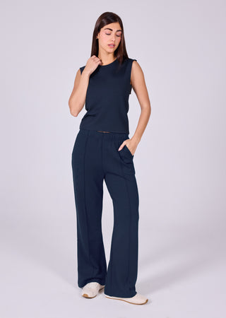 LC Crew Tank All-Around Lounge Crew Tank Dark Navy