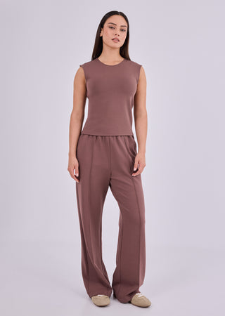 LC Crew Tank Women's Crew Tank Tawny Rust