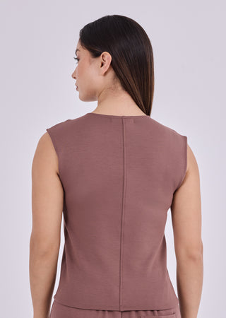 LC Crew Tank Women's Crew Tank Tawny Rust