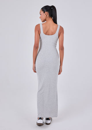 LC Dress Women's Maxi Dress Grey Marl