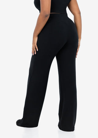 LC Effortless Straight Leg Black