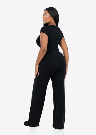 LC Effortless Straight Leg Black