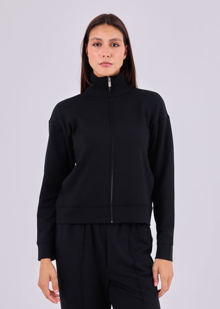 LC Funnel Neck Jackets Women's Funnel Neck Jacket Black
