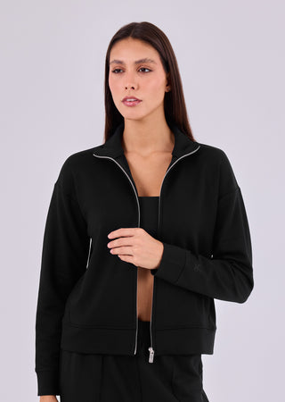 LC Funnel Neck Jackets Women's Funnel Neck Jacket Black