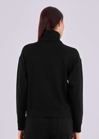 LC Funnel Neck Jackets Women's Funnel Neck Jacket Black