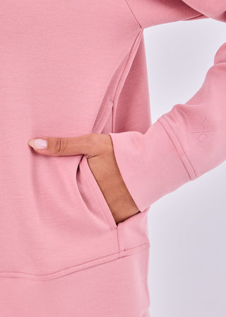 LC Funnel Neck Jackets Women's Funnel Neck Jacket Dusty Pink